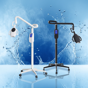 460‑490nm Wavelength LED Teeth Whitening Light Floor‑type Movable Stand Yellow Teeth Bleaching <b>Touch</b> <b>Screen</b> Control - Product Image 1