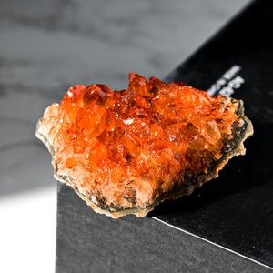 Cristales de Naranja Teñidos Ecológicos de Alta Calidad, Venta al por Mayor, Forma Irregular, para Artesanías, Meditación y Decoración del Hogar - Product Image 1