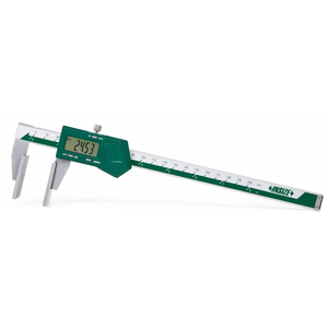 Calibrador electrónico INSIZE 1172-200 rango 0-8 pulgadas/0-200 mm con grandes superficies de medición - Product Image 1