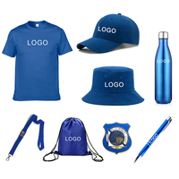 Set de Regalo Personalizado AI-MICH con Cordón, Gorra, Bolígrafo y Botella de Agua, Artículos Promocionales para Empresas, Exposiciones, Escuelas y Eventos Corporativos