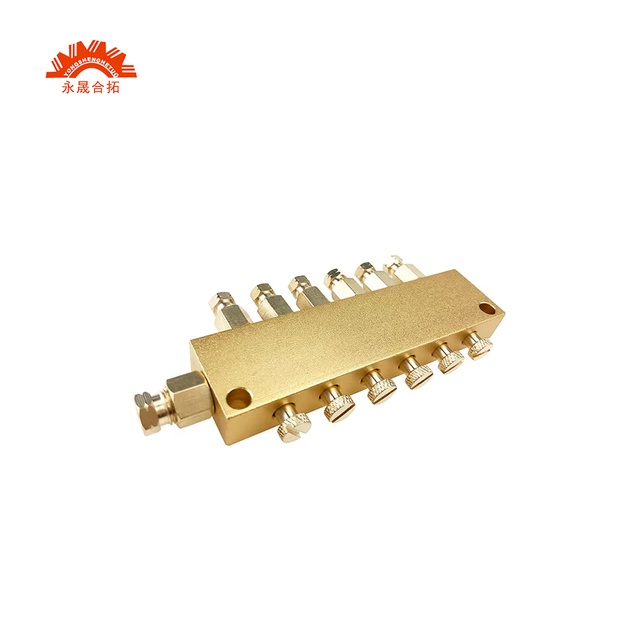 Flow Rate Adjustable Thin Oil Distributor Resistance Dispenser B-6-8 Separator Valve for Centralized Lubrication