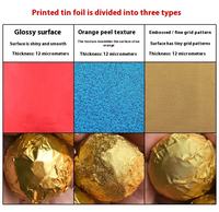 Emballages en papier d'aluminium colorés résistants à l'humidité de qualité alimentaire pour chocolat, bonbons, lait et aliments pour animaux de compagnie