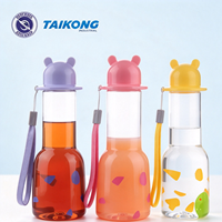 Bouteille d'eau en plastique réutilisable Taikong 400 ml de qualité alimentaire pour la salle de sport et le bureau