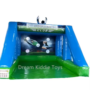 Nouveau modè<span class=keywords><strong>le</strong></span> <span class=keywords><strong>de</strong></span> but gonflable, jeux <span class=keywords><strong>de</strong></span> plein air, trampoline à bascule, interaction entre enfants et adultes, château gonflable - Product Image 4