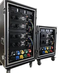 New type power distribution box 48 channels outdoor distribution panel box with 400 amp cam lock input & output