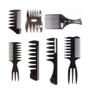 Hair Styling pettine professionale da barbiere, da uomo strumento per parrucchieri forchetta a denti larghi pettine olio per capelli ottimo per tutti i tipi di capelli - Product Image 6