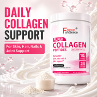 Péptidos de Colágeno Shecome de Alta Absorción, Suplemento de Colágeno de Animales Alimentados con Pasto, Tipos I y III, Favorece la Salud del Cabello, la Piel, las Uñas y las Articulaciones