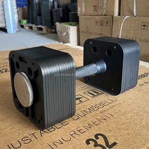 Haltère réglable de nouvelle conception, poids maximum 100 kg pour usage domestique et commercial - Product Image 1