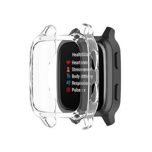 Coque de protection transparente pour <span class=keywords><strong>Garmin</strong></span> <span class=keywords><strong>Venu</strong></span> SQ <span class=keywords><strong>SQ2</strong></span> musique montre intelligente évider étui de protection en TPU transparent - Product Image 4