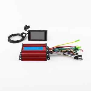 Kit de pantalla a color WXGN301 con 9 tubos rojos + kit de controlador de 9 tubos, 36V/48V/60V/72V 500W universal para scooter L897 - Product Image 2