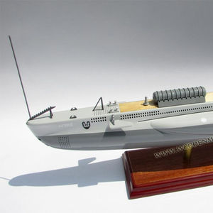 SCIRE barca modello in legno di alta qualità Submarins artigianato per regali di novità - Product Image 1