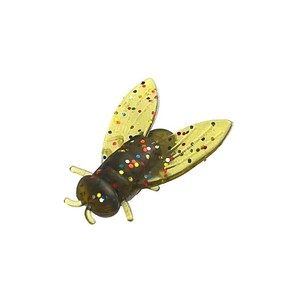 Luya Bionic Insect Micro Stream Fly Bait White <span class=keywords><strong>Bar</strong></span> Cocked Mouth ABS Fly Bait <span class=keywords><strong>pour</strong></span> la pêche au fond de la carpe dans le lac - Product Image 6