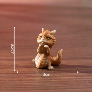 Creativa e Carina Statuetta in Stile Cinese 3D per il Nuovo Anno, Anno del Drago, Scatola Sorpresa, Accessori Decorativi, Micro Paesaggio per Cruscotto Auto - Product Image 6