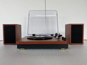 Lecteur enregistreur de <span class=keywords><strong>vinyle</strong></span> de haute qualité, en aluminium, avec haut-parleurs extérieurs, bon marché, - Product Image 2
