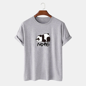 เสื้อยืดพิมพ์ลายสตรีทแวร์ผู้ชาย คอกลม ทรงปกติ ผ้าฝ้าย 100% คุณภาพสูง พิมพ์ลายดิจิทัล ไม่หดตัว - Product Image 2