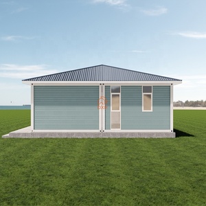 Villa Modulaire Préfabriquée sur Mesure <span class=keywords><strong>en</strong></span> Usine, Toit <span class=keywords><strong>en</strong></span> Croupe, Facile à Installer, <span class=keywords><strong>Maison</strong></span> Conteneur 5 <span class=keywords><strong>en</strong></span> 1 à Plancher Plat pour le Guyana - Product Image 3