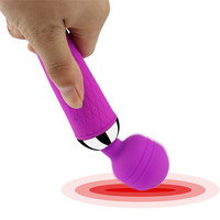 Womens Sexy Shop Leistungs starker vibrierender Klitoris stimulator G-Punkt-Massage gerät Erotischer Mini-Zauberstab Vibrator Sexspielzeug für Erwachsene