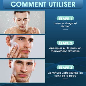 <span class=keywords><strong>Crème</strong></span> hydratante anti-âge pour le visage la plus vendue avec du rétinol et du collagène pour hommes, soin quotidien de la peau - Product Image 3