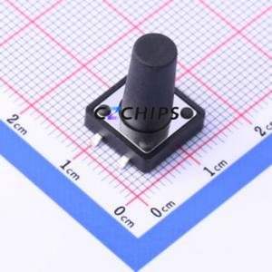 K2-1103SP-X4SW-04 Tactile Switch SMD Switch ( Operating Force: 2.5N )( Mounting Type: Vertical Mount )( Switch Length: 12mm ) - Product Image 1