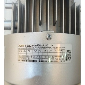 ปั๊มสุญญากาศอุตสาหกรรม Airtech Asc0315-1mt221-6 ระบายความร้อนด้วยอากาศ หล่อลื่นด้วยโลหะ สำหรับอุตสาหกรรม - Product Image 4