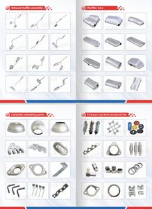 Direkt montage Motor Autoteile Auspuff für Subaru Tribeca Auto Auspuff System Schall dämpfer Rohre für Subaru Tribeca - Product Image 4