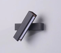 Lampe murale LED moderne nordique pour chevet et escaliers avec télécommande pour la maison et le bureau