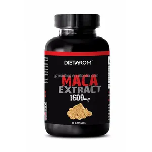OEM Organic Maca Root Capsules Natural Extract Energy Supplement Black Maca Root Capsules For Men