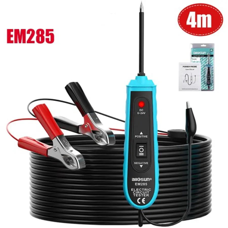 All-Sun EM285 Power Probe Car Electric Circuit Tester Automotive Tools 6-24V DC