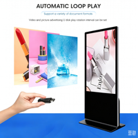 AWSTOUCH - Señalización Digital de Pie, Pantalla Táctil de 32-86 Pulgadas, Kiosco con Pantalla LCD para Publicidad