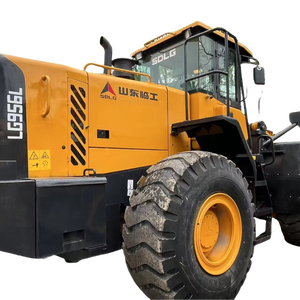 Cargador de ruedas usado resistente para construcción de 5 toneladas de segunda mano SDLG L956L 958F LG956 LG958 958 956 cargadores frontales - Product Image 1
