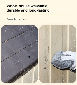 บ้านสุนัขพลาสติกกันฝน กันแดด เป็นมิตรกับสิ่งแวดล้อม ใช้ได้ทุกฤดู สำหรับกลางแจ้ง ประกอบง่าย ที่พักสัตว์เลี้ยง สำหรับสุนัขขนาดใหญ่ - Product Image 5