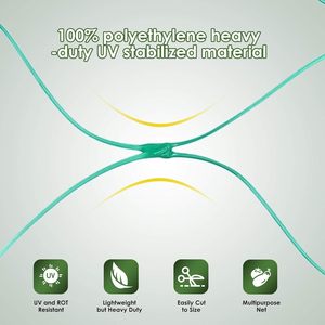 Plastic Bird Netting for Garden <strong>Protection</strong> of Vegetable Plants &amp; Fruit <strong>Trees</strong> <strong>Deer</strong> Squirrels &amp; Other Animals - Product Image 6