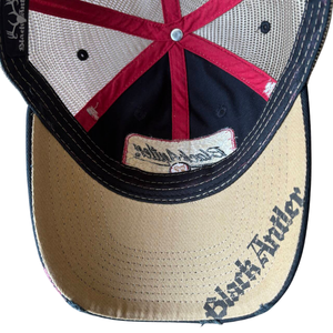 Casquette de baseball 6 panneaux en maille dégradée, personnalisée, originale, tendance, élégante, respirante, pour un look décontracté, idéale pour les voyages et offrant une protection solaire unique. - Product Image 5