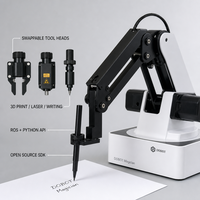 Bras robotisé 4 axes open source pour Magician, API ROS pour l'éducation et le développement secondaire, en aluminium et acier inoxydable, sécurisé