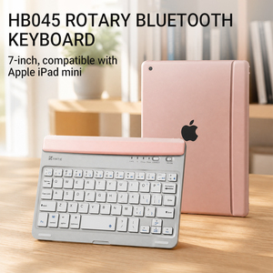 Set tastiera e mouse wireless, tasti multifunzione con sensazione di tastatura confortevole, adatto per <span class=keywords><strong>Apple</strong></span> <span class=keywords><strong>iPad</strong></span> <span class=keywords><strong>Mini</strong></span> da 7 pollici - Product Image 1