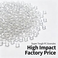 Granulés de PC ultra-résistants à fort impact, résine de polycarbonate résistante au froid pour équipements de protection et composants industriels
