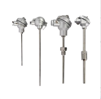 Sensor Suhu Presisi Tinggi PT100/PT1000 Baja Tahan Karat yang Didukung OEM/ODM, Transmitter USB IP68