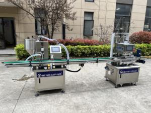 Machine de remplissage automatique de liquides CX1-DGZ, haute vitesse, compacte, polyvalente - Product Image 2