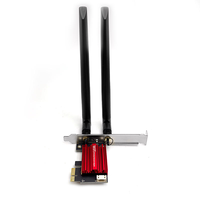 Adaptador WiFi AC1200 PCIe 4.0 de Doble Banda 2.4G 5G, Tarjeta de Red Inalámbrica para PC de Escritorio