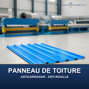 Tôle de toiture ondulée prélaquée en acier galvanisé prépeint PPGI - Product Image 1