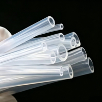Tuyau en silicone imprimé sur mesure, résistant aux hautes températures, inodore, hautement transparent, performance d'étanchéité pour l'alimentation et le secteur médical