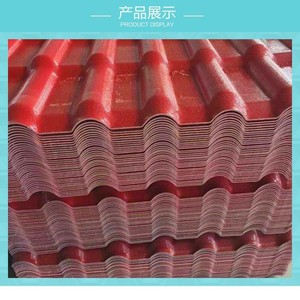 Nhanh installationheat kháng đầy màu sắc nhựa PVC lợp ngói bốn lớp mái ngói telha de teja resina PVC ASA - Product Image 5