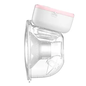 Invisible Integrated Design Hands-Free Portable Silent Milk Extractor Wearable Electric Breast Pump