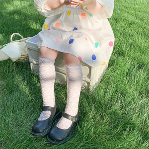 Calzini per bambini con Frilly bianchi graziosi calzini per bambine in pizzo - Product Image 5