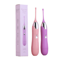 JT Klitoris-Vibrator für Erwachsene, G-Punkt-Vibrator 3-in-1 mit Austauschbarem Vagina- und Brustwarzen-Stimulator, Masturbator Sexspielzeug für Frauen