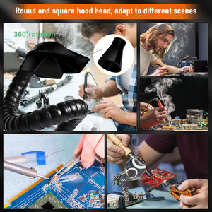 เครื่องแยกควันพิมพ์3D แขนสองข้าง210W เลเซอร์ตัดไฟแรงสูงเครื่องอพยพควัน - Product Image 6