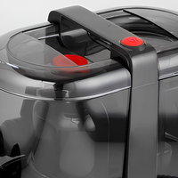 Anbolife Nueva Máquina Eléctrica Portátil para Limpieza de Telas, Vaporizador Inteligente para Lavado de Alfombras, Limpiador con Succión