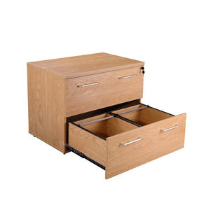 ตู้เก็บเอกสารด้านข้างลามิเนตขนาด A4 QS-CB01ทันสมัย MFC และโครงสร้างโลหะล็อคบ้านสำนักงานอพาร์ทเมนต์2ลิ้นชัก - Product Image 4