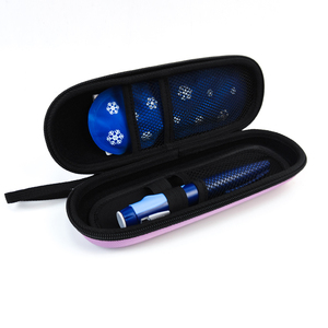 Tsa chứng nhận insulin du lịch mát trường hợp khó khăn với khối băng, thích hợp cho an toàn Carry-on bệnh tiểu đường hộp lưu trữ trên máy bay - Product Image 3