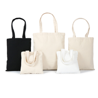 Faible quantité minimale de commande Personnalisé Logo Eco Réutilisable Toile Vierge Shopping Fourre-Tout Sac